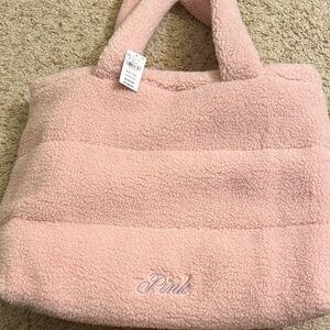 PINK Victoria's Secret Pink Teddy Tote